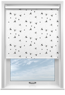 Bumble Bees, Dapple - Roller Blind